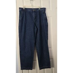 Liz Claiborne Womans Cosette Denim Jeans 16X 32